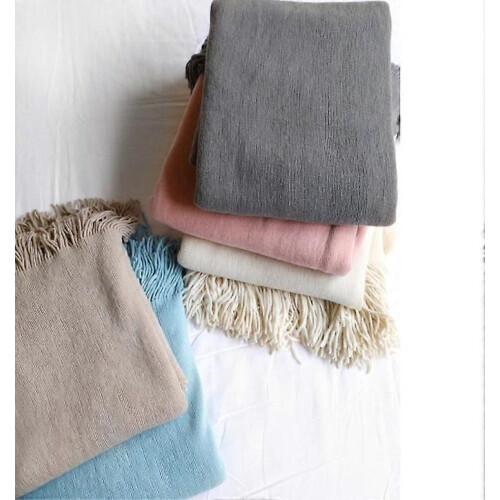 Knitted Blanket Sofa Blanket Blanket Bed End Blanket Sofa Towel 2