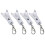 Portable Precision Thread Size Check Keychain - Bolt Size Finder Keychain, Portable Keychain 1