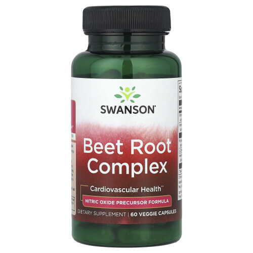 Swanson, Beet Root Complex, 60 Veggie Capsules 1