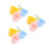 9Pcs Stackable Plastic Water Ladle Multipurpose Kitchen Bath Scoop 3