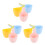 9Pcs Stackable Plastic Water Ladle Multipurpose Kitchen Bath Scoop 8