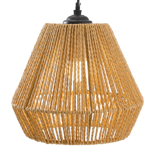 Living And Home E27 Vintage Hemp Rope Ceiling Pendant Light 1