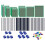 92PCS PCB Board Kit Universal PCB Prototype Board Circuit Boards for DIY Electronic Kit Soldering Kit 1