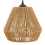 Living And Home E27 Vintage Hemp Rope Ceiling Pendant Light 3