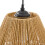 Living And Home E27 Vintage Hemp Rope Ceiling Pendant Light 4