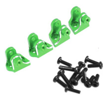 RC Auto Upgrade Onderste Stuurstang Bevestigingsstoel Kit voor LOSI 1/18 LMT 4X4 Geborsteld Truck RC Auto Upgrade Onderdelen Groen