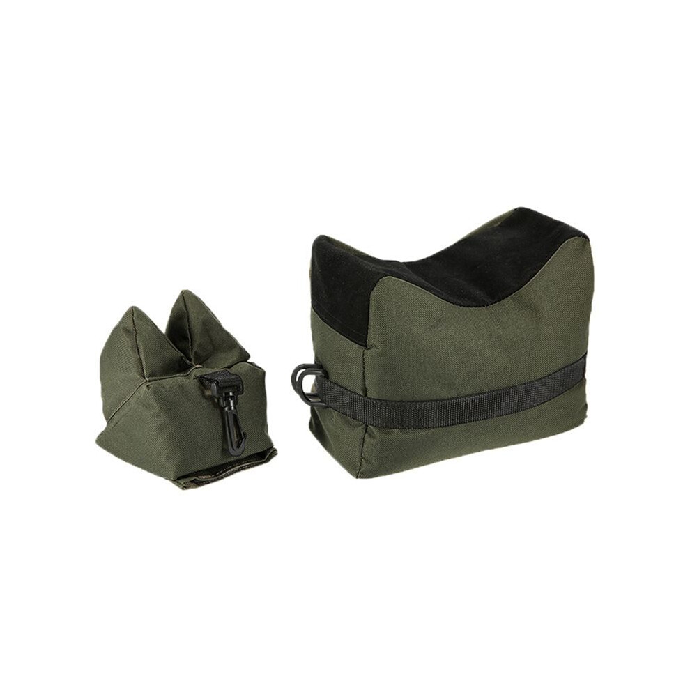 Tauoh Training Desk Bag Support Bag Support Sandbag Support Front & Rear Hunting Bench Bag Black-Green