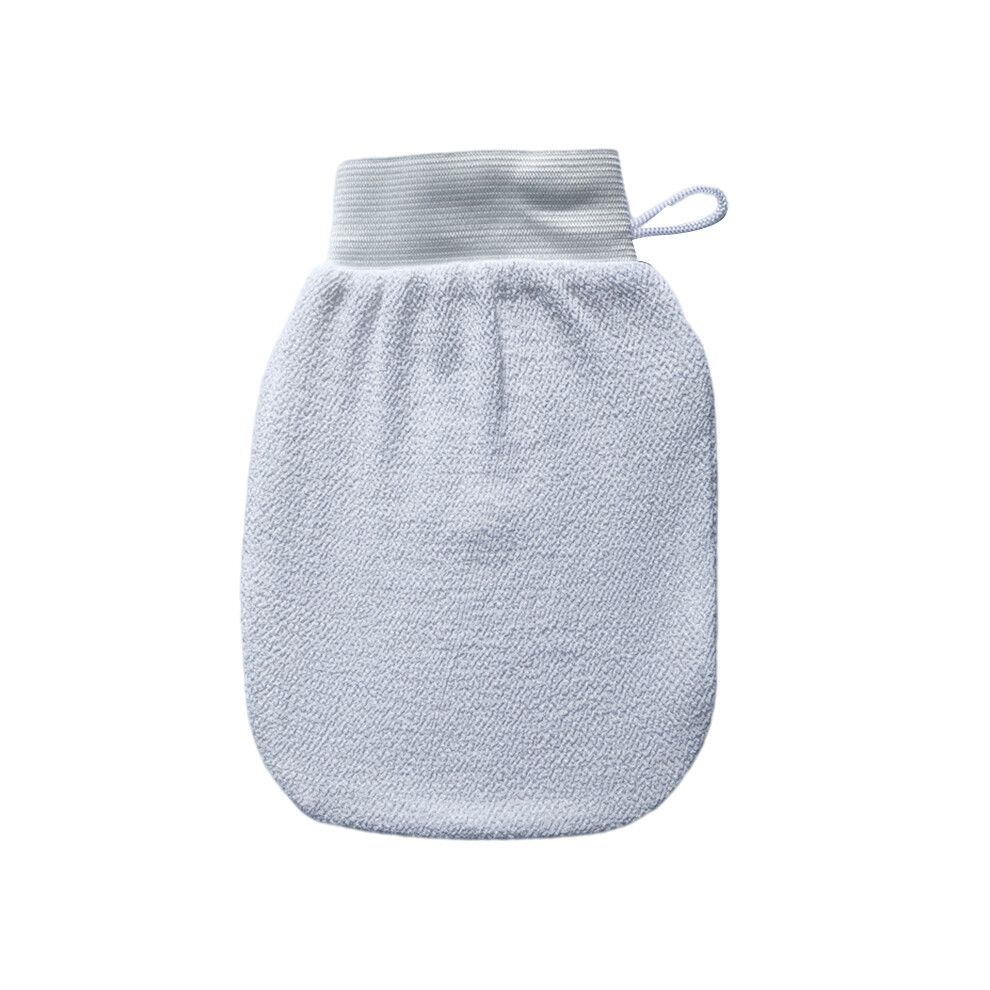 Creation-3C (White) Exfoliating Gloves For Dead Skin Removal - Spa & Bath