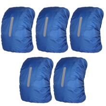 Mochila Capa de Chuva Mochila de Montanhismo Ao Ar Livre Capa Impermeável Mochila Escolar Capa de Chuva Capa de Poeira Azul