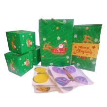 Surprise Gift Box Explosion, Merry Christmas Surprise Box Explosion Gift Box, Christmas Cash Explosion Gift Box Green 12