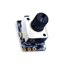SmallVolume Rudder Electrome Chanical Adjustment Tester DIY BrushlessFan Simple Aircraft Model Motor PWM Governor,A
