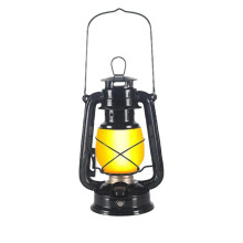Draagbare Campinglamp USB Oplaadbaar Hangende Tentlantaarn Zonder Afstandsbediening Dynamisch Vlamlicht Werkt op Batterijen B
