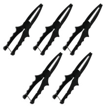 Plastic Clamp Fish Pliers Small Fish Clamp Fish Controller Portable Fishing Tool Black