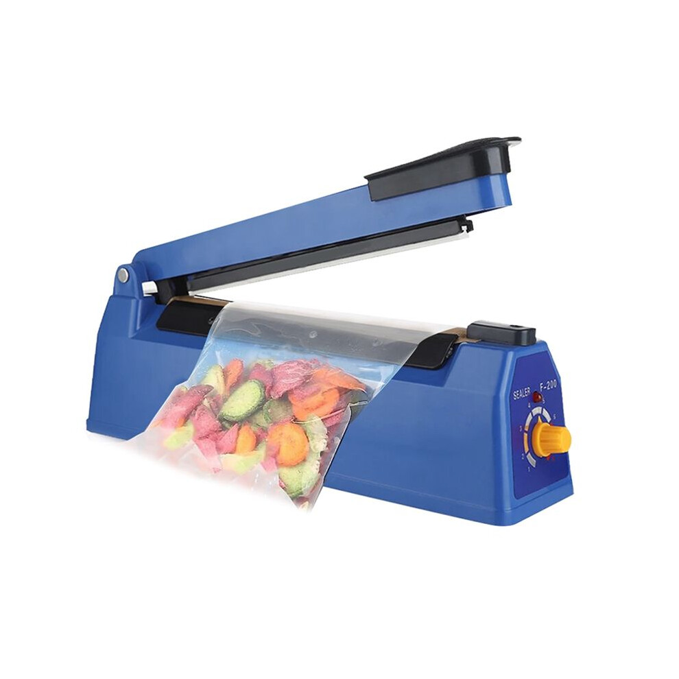 Electric Heat Bag Sealing Machine Plastic Bag Sealer Hand Press Food Seal Bag Impulse Sealer Food Sealer Eu Plug 4711824153884