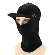 2 Pièces Bonnet Solaire de Protection Du Cou pour L'Extérieur, Respirant, Frais, Infroissable, Absorbant L'Humidité et à Séchage Rapide, Noir