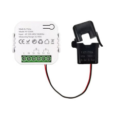 Tuya WiFi Meter Bidirection with Current Transformer App Monitor Power 80A Support Alarm 1 Channel-1CT