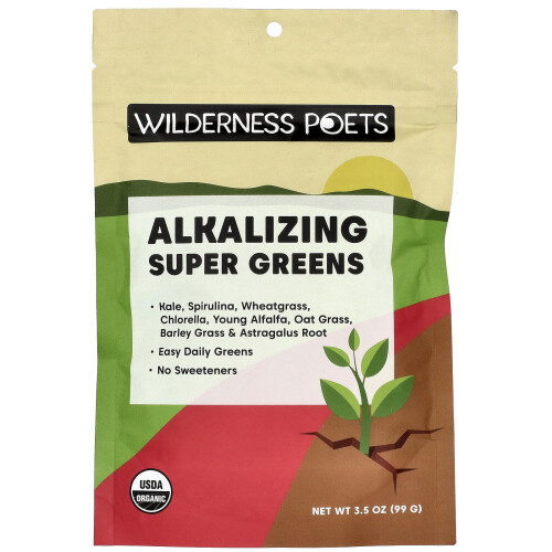 Wilderness Poets, Οργανική Αλκαλιστική Υπερήλιο, 3.5 oz (99 g) 1
