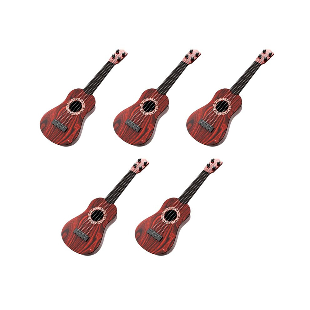 Children's Guitar Ukulele Beginner's Instrument Toddler Guitar Size Classical Ukulele Red 6032869967259