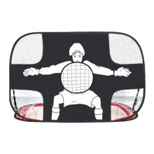 2-In-1 Portable Foldable Mobile Children'S Football Goal Football Tennis Rack Multifunctional Training  Rack