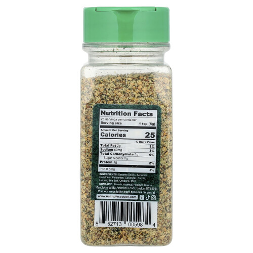 Ευρωπαϊκή Απλή Σαιζόν, Τέχνη Spice Blend, Dukkah, 4,8 oz (135 g) 2