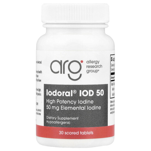 Optimox, Iodoral, IOD-50, 50 mg, 30 Tablets 1