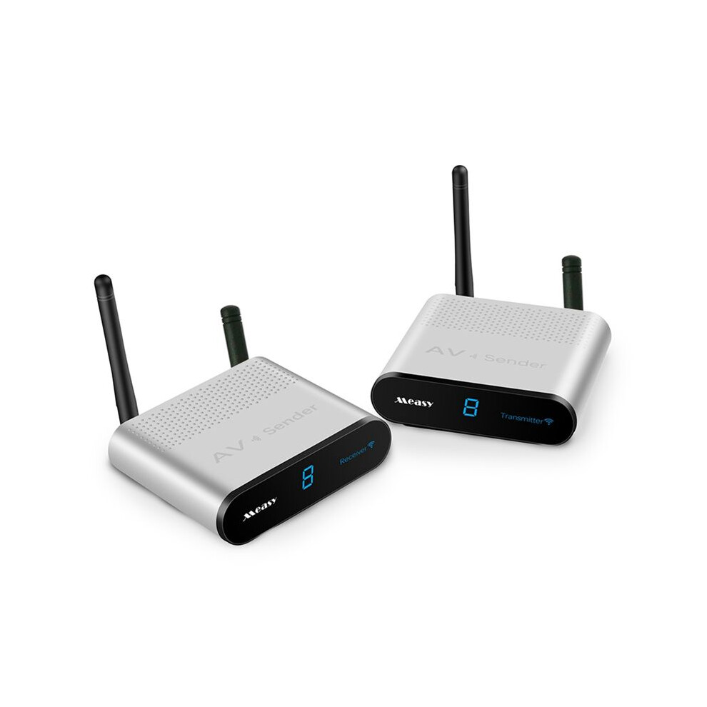 Measy Av530 5.8G Wireless Av Transmitter Receiver Audio Video Tv Av Signal Sender Receiver Go Through Wall 300M Uk Plug 4711695861390