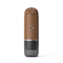 ICafilas Portable Coffee Machine for Car and Camping Travel Expresso Coffee Maker Fit Pod Capsule Coffee Powder,E