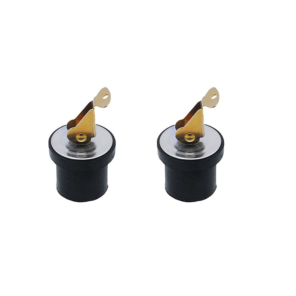 Compression Drain Plug Brass Screw Type Rubber Seal Yacht Boat Drain Plug For 7/8In Diameter Drains,Locks In Place 2Pcs 6133266967283