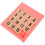 5Stk Puzzle Schiebespiel Plastik Lernspielzeug Pink 2