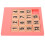 5Stk Puzzle Schiebespiel Plastik Lernspielzeug Pink 3