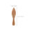 4Pcs Khaki Wooden Manual Fruit Juicer Handheld Citrus Squeezer Tool 2