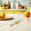 4Pcs Khaki Wooden Manual Fruit Juicer Handheld Citrus Squeezer Tool 5