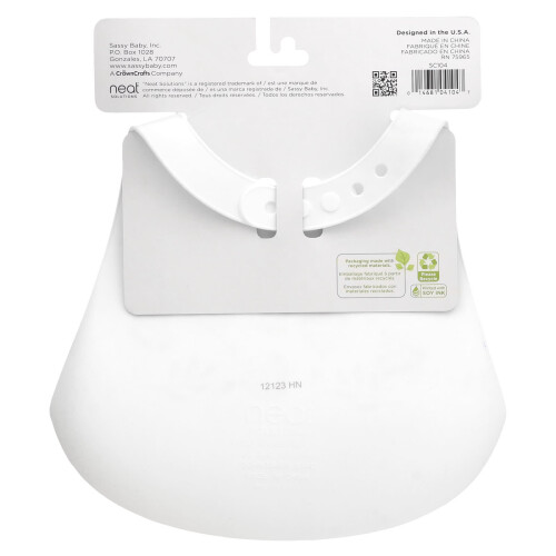 Neat Solutions, Silikon Skopa Bib, 3M +, 1 St 1
