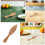 4Pcs Khaki Wooden Manual Fruit Juicer Handheld Citrus Squeezer Tool 7