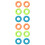12Pcs Assorted Silicone Grip Rings for Hand Strength Training Exercise 5