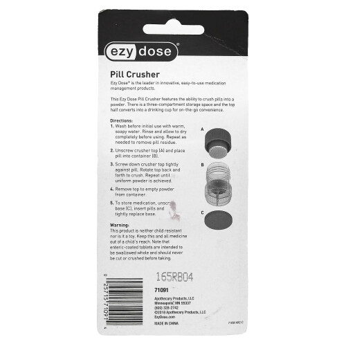 Ezy Dose, Pill Crusher, 1 Count 1