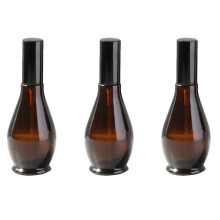 6Pièces Bouteilles Spray Noir Compactes Étanches Pour Voyage