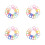 64Pièces Clips Anneaux Silicone Pour Bébé Usage Maison 4