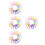 64Pièces Clips Anneaux Silicone Pour Bébé Usage Maison 8