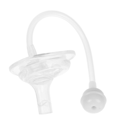 2Pièces Pailles Bébé Silicone Alimentaire Antigoutte 1