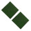 2Pièces Gazon Vert Mousse Polyester Pour Décoration Intérieure 4