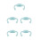 5Pièces Poignées Silicone Pour Large Bébé 7