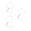 12Pièces Armature Éventail Main Fer Bois Résistant Pour DIY 5
