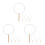 12Pièces Armature Éventail Main Fer Bois Résistant Pour DIY 10