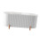 Light Luxury Makeup Desk Organizer Multi Compartments White 280g 1
