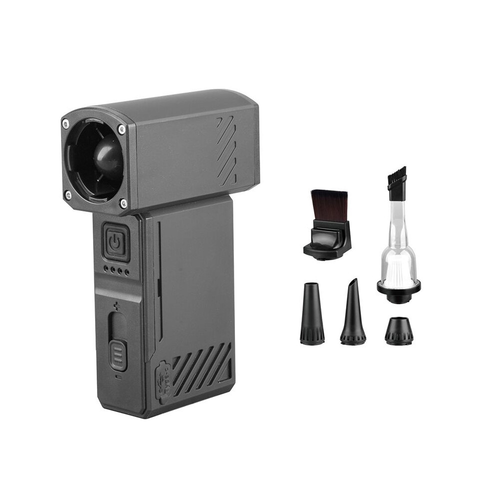 130000Rpm Hight Power Outdoor Handheld Fan Camping Violent Fan Motor Turbofan Portable Vacuum Cleaner And Dust Blower A 4713045293219
