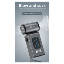 MAANT JF-1 Ventilador Turbo Violento de Alta Potência 50W Uso Duplo de Sopro e Sucção Remoção de Pó Manutenção de Telefone de Computador