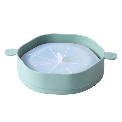Pop-corn en silicone pour micro-ondes pliable Ø 18,5 cm 2