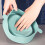 Pop-corn en silicone pour micro-ondes pliable Ø 18,5 cm 5