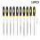 10Pièces Ensemble De Limes Aiguilles Multi Usage Bois Durable Ergonomique 2
